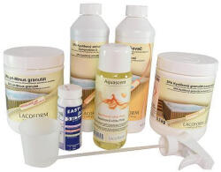 Chemoform AG Set tratament apă pentru jacuzzi, Chemoform, cu oxigen activ, cu antispumant și pH minus, cu aromă, cu benzi de testare