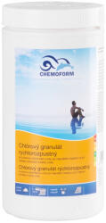 Chemoform AG Clor granulat pentru piscină, Chemoform 0501 Chlórovy, alb, 1 kg, 56% clor activ, pH neutru, pentru orice duritate a apei, șoc, clorinare continuă