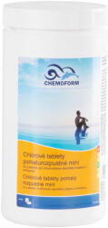 Chemoform AG Tablete de clor pentru piscină, Chemoform 3601 (20 g), alb, 1 kg, 80% clor activ, dizolvare lentă, organice, stabilizate