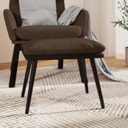 vidaXL Taburet, maro, 45x29, 5x35 cm, textil & piele ecologica GartenMobel Dekor (341518)