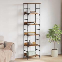 vidaXL Raft pentru carti Lemn vechi 50 x 33 x 188, 5 cm Lemn compozit GartenMobel Dekor (882757) Biblioteca