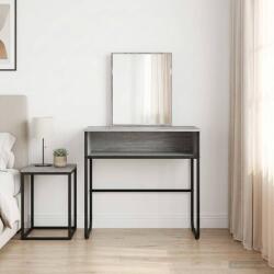 vidaXL Masa de Machiaj Sonoma gri 81 x 40 x 131 cm Lemn prelucrat GartenMobel Dekor (8007692)