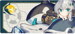 HYTE Mouse pad HYTE "Offshore" Desk Pad, Gaming Mouse Pad (Multi-Color) (MOU-HYTE-GHOSTY) Mouse pad