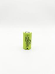 TYPEC Acumulator Li-Ion 18350A 1500mAh 4.2V Verde, pentru lanterne și dispozitive portabile