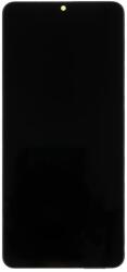 Samsung LCD дисплей + тъч модул + преден капак A075 Galaxy A07 черен (Service Pack) (GH81-28044A)