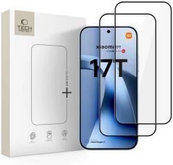 Tech-Protect GLASS FIT+ пакет от 2 за Xiaomi 17T черно (5906302323456)