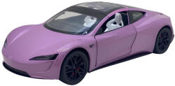 JPT Macheta Tesla Roadster mov deschide usile si portbagajul 1/24 sunete si lumini (JPT)