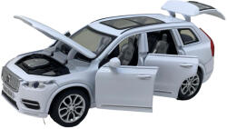 Dimian Macheta metal replica Volvo xc90 alb 1: 32, lumini, sunet, deschide tot (JPT)