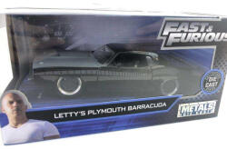 Jada Macheta Fast and Furious Letty's Plymouth Barracuda (JPT)