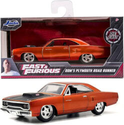 Jada Macheta Fast and Furious Dom's plymouth road runner, orange (JPT)