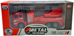PRCK Macheta Camion pompieri metalic cu scara mobila - scara 1: 60 (JPT)