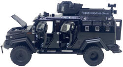  Macheta metal blindata de Politie SWAT 1: 24 sunet, lumini led, resort