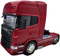  Macheta Cap tractor Scania V8 R730, rosu 1/32
