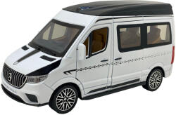  Macheta metal Mercedes Sprinter alb autorulota cu sunete si lumini