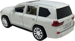  Macheta Metalica replica Lexus LX570, cu Sunet si Lumini, Scara 1: 24 Cu Fum, deschide usi capota si portbagaj