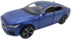  Macheta din metal Volvo S90 albastru cu lumini si sunete 1: 32