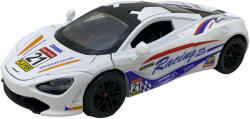 PRCK Macheta metal McLaren P1, alb cu sunet, lumini, deschide tot 1: 24 (JPT)