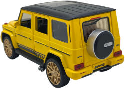  Macheta Mercedes G class replica galben 1: 32 sunet lumini deschide toate usile