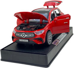  Macheta Mercedes Benz GLC 400 rosu, sunet, lumini, deschide tot