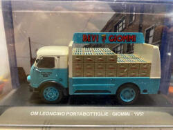 Macheta Om Leoncino Delivery Van Giommi turcoaz/gri 1/43 1957