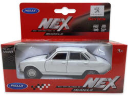  Macheta metal Peugeot 504, alb 1/36