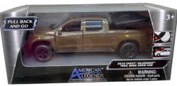  Macheta 2017 Chevrolet Silverado negru trail boss crew cab 1/32