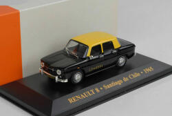  Macheta auto 1965 Renault 8 *Santiago de Chile Taxi*, black/yellow scara 1/43