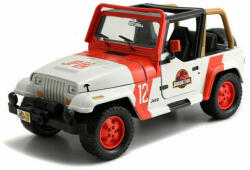  Macheta Jada 1/32 Jurassic Park Jeep Wrangler, grey/red