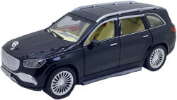 PRCK Macheta Mercedes Benz GLS600 negru 1: 24 sunet, lumini, deschide tot (JPT)