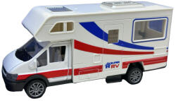  Macheta autorulota Ford Transit metal si plastic 1: 32 cu sunet si lumini
