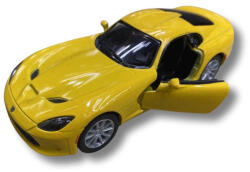  Macheta metal Dodge Viper galben 1: 36