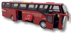 JPT Macheta metal autobuz Express rosu cu sunet si lumini (JPT)
