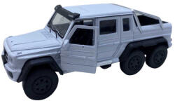 Macheta 1/34 Mercedes Benz g 63 amg 6x6, white