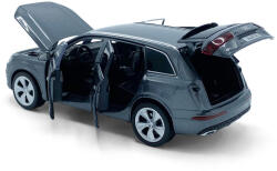 Tayumo Macheta 1/32 Audi Q7, daytona grey pearl Tayumo cu sunet si lumini, deschide usile (JPT)