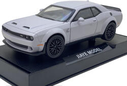 JPT Macheta metal replica Dodge Charger gri deschide usi, capota, portbagaj , sunet si lumini (JPT)