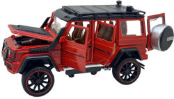 JPT Macheta metal replica Mercedes G Class rosu deschide usi, capota, portbagaj 1: 22 (JPT)