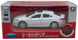  Macheta Masina Metalica cu Tractiune prin Inertie -Toyota Camry alba 1/43