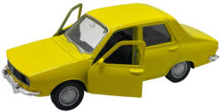 Welly Macheta metal Dacia 1300 galbena scara 1: 34 deschide usile fata (JPT)