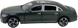 xinhaodi Macheta Mercedes S-Class - 18 cm - Deschide usi, capota, portbagaj, sunet, lumini, scara 1: 24 verde (JPT)