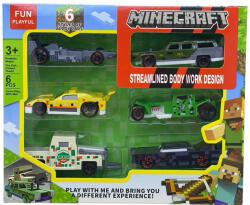  Set de 6 machete minecraft din metal