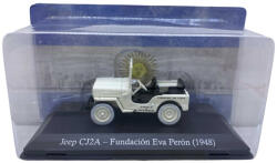  Macheta Jeep CJ2A Willys Fundación Eva Perón 1948 1: 43 Alb