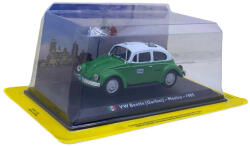 Magazine Models Macheta Volkswagen Beetle Taxi (Garbus) - Mexico 1985, green/white (JPT)