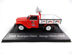  Macheta IAME Rastrojero Diesel Amargo Obrero 1962 1: 43 Rosu