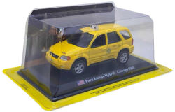 Magazine Models Macheta Ford Escape Hybrid - Taxi Chicago 2005 yellow (JPT)