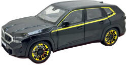 JPT Macheta SUV BMW XM Die-Cast 1: 24 Negru -sunete, lumini si resort- 20cm (JPT)