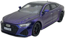 Che zhi Macheta metal Audi RS7 albastru metalizat cu sunete lumini deschide usile (JPT)