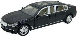XLG Macheta metal Limuzina BMW 760Li V12 XLG 1: 24 negru Sunete si Lumini (JPT)