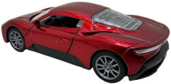  Macheta metal replica Aston Martin visiniu scara 1: 43, lumini, sunete, usi deschise
