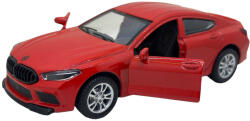 Miniauto Macheta Metal BMW M4 1: 32 replica rosu usi deschise, lumini si sunete (JPT)