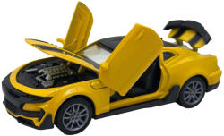  Macheta Chevrolet Camaro 1: 36 replica metal lumini si sunete, usi capota si portbagaj deschise